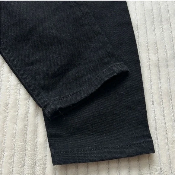 Everlane The Authentic Stretch High-Rise Skinny Jeans, Size 24 Ankle, Black - Picture 8 of 12